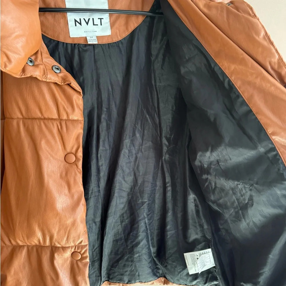 NVLT Vegan Puffer Coat - Picture 11 of 14